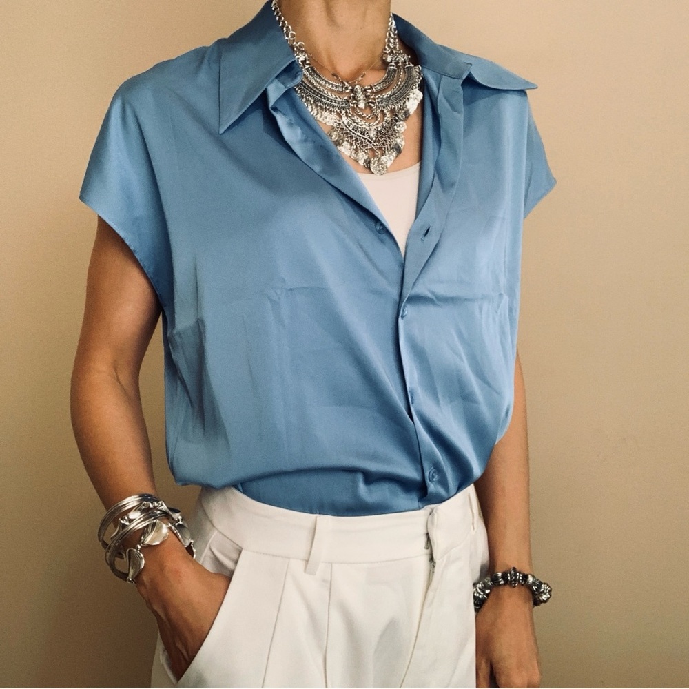 Brand New Maison blouse - Picture 3 of 9